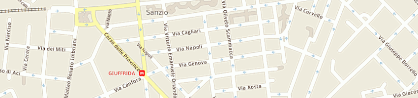 Mappa della impresa rhasis srl a CATANIA