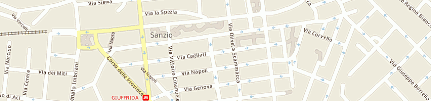 Mappa della impresa star copy di manganaro giovanni a CATANIA