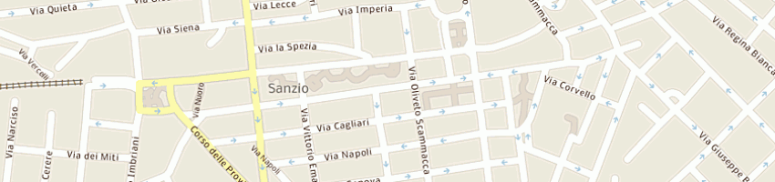 Mappa della impresa fly services sas di papale filippo e c a CATANIA
