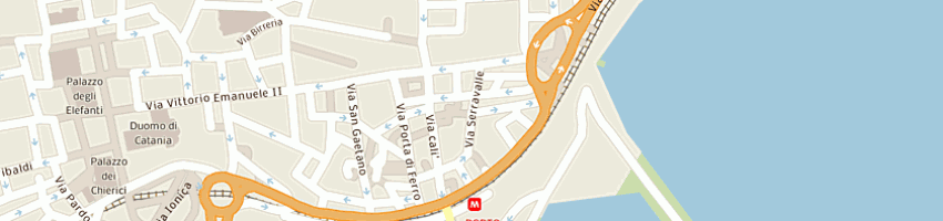 Mappa della impresa tama' emanuele a CATANIA