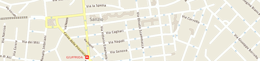 Mappa della impresa scire' scappuzzo giuseppe a CATANIA