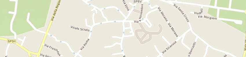 Mappa della impresa di prima giuseppe federico a SAN GIOVANNI LA PUNTA