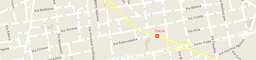 Mappa della impresa randazzo antonino tipografia a CATANIA