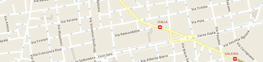 Mappa della impresa mazzacuva elisabetta a CATANIA