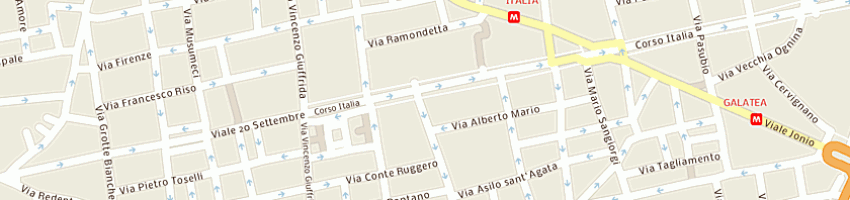 Mappa della impresa stefanel spa a CATANIA