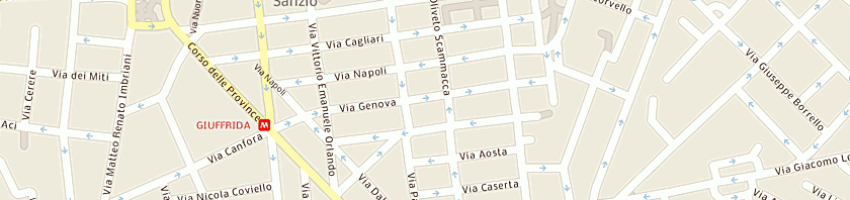 Mappa della impresa canfora stefana a TRAPPETO