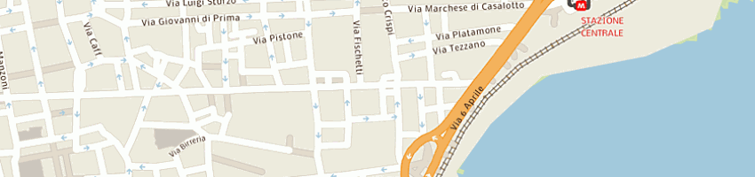 Mappa della impresa blue lab srl a CATANIA