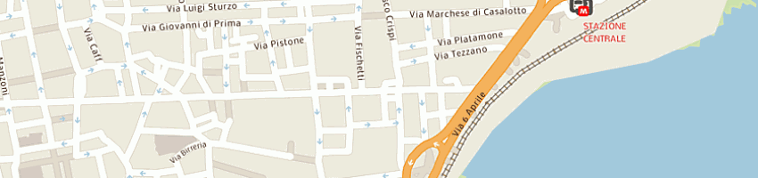 Mappa della impresa d arrigo mario a CATANIA