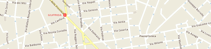 Mappa della impresa nicosia adriana a CATANIA