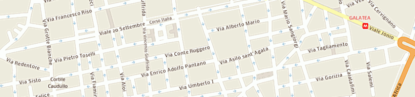 Mappa della impresa casa musicale di pennisi daniela di pennisi salvatore a CATANIA