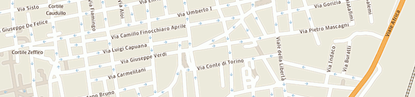 Mappa della impresa magistro giovanni a CATANIA
