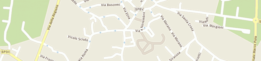 Mappa della impresa il quadrifoglio shopping center srl a SAN GIOVANNI LA PUNTA