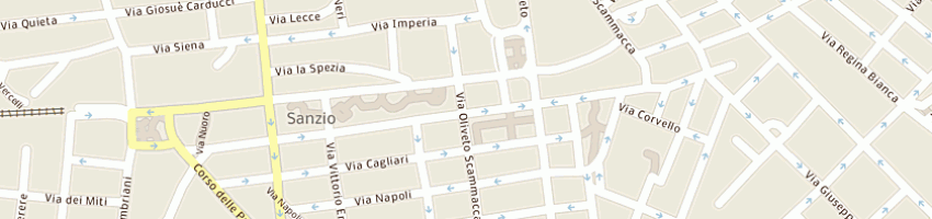 Mappa della impresa galleria recca di japicca maria paola e c sas a CATANIA