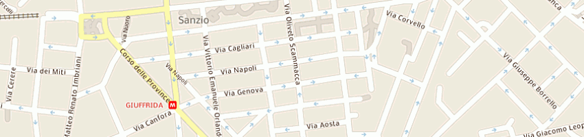 Mappa della impresa scannaliato camillo a CATANIA