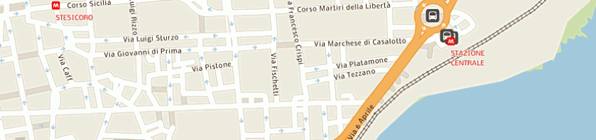 Mappa della impresa migliore sonepar spa a CATANIA