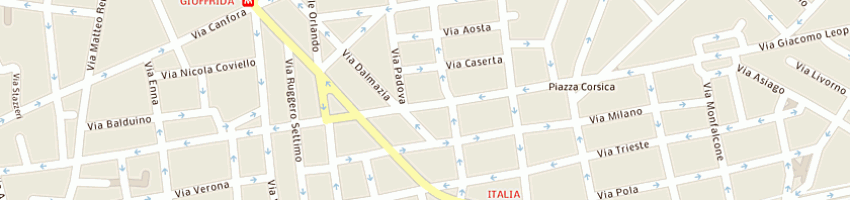 Mappa della impresa spalletta davide a CATANIA