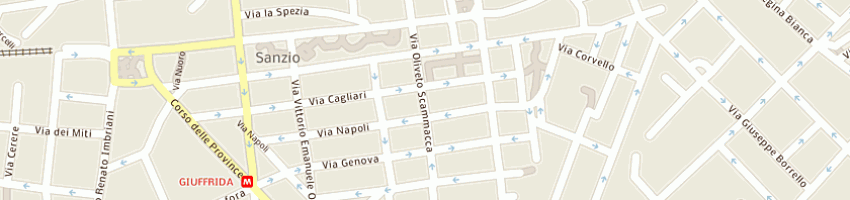 Mappa della impresa grillo sebastiano a CATANIA