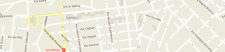 Mappa della impresa progetto clima di sturiano raffaella a CATANIA