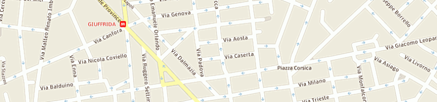 Mappa della impresa bosco 3 srl a CATANIA