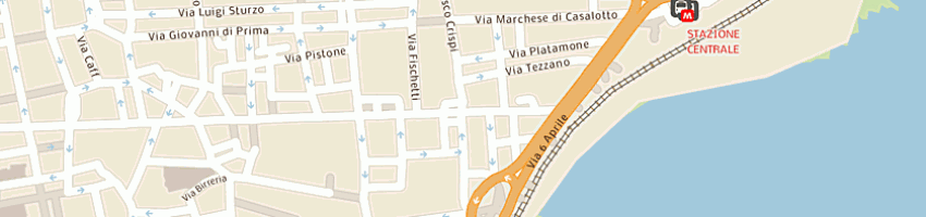 Mappa della impresa cannavo srl a CATANIA