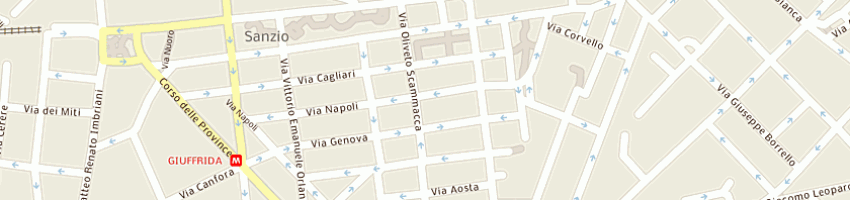 Mappa della impresa m r servizi integrati di monica russo a CATANIA