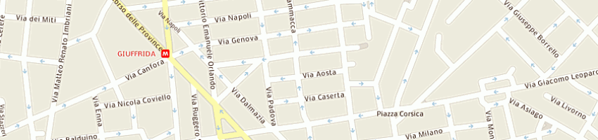 Mappa della impresa strano sergio a CATANIA