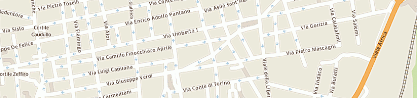Mappa della impresa malerba stefano a CATANIA