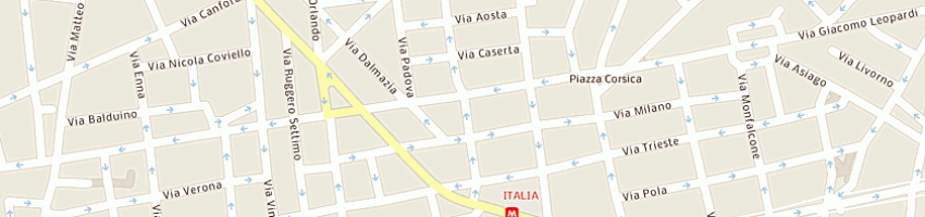 Mappa della impresa maugeri mario a CATANIA