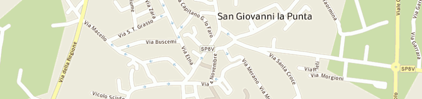 Mappa della impresa la rosa giacoma a SAN GIOVANNI LA PUNTA