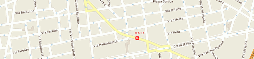 Mappa della impresa lo monaco salvatore a CATANIA