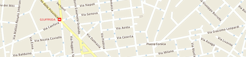 Mappa della impresa di marco grazia a CATANIA