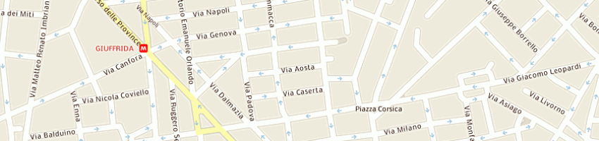 Mappa della impresa smae sas a CATANIA