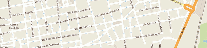 Mappa della impresa ferlito salvatore a CATANIA