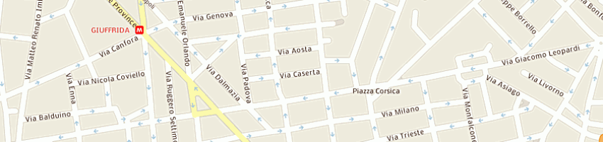 Mappa della impresa gliozzo carmelo a CATANIA