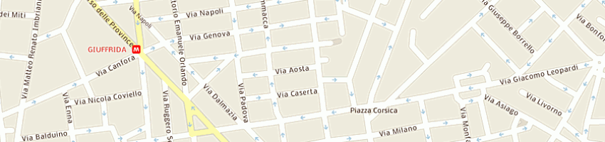 Mappa della impresa viaggio salvatore a CATANIA