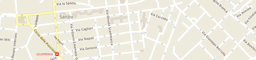 Mappa della impresa lo pumo fabio a CATANIA