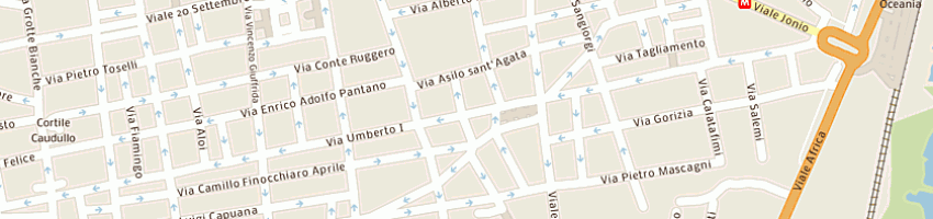 Mappa della impresa cat srl a CATANIA