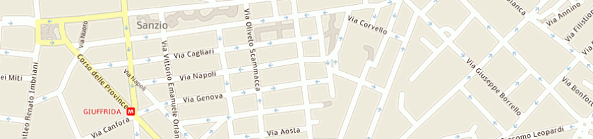 Mappa della impresa ottica ventura di ventura salvatore e mario snc a CATANIA