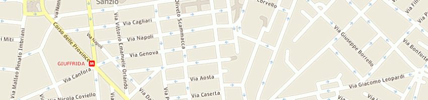 Mappa della impresa centorbi rossella a CATANIA