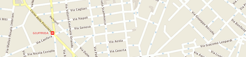 Mappa della impresa casalaina rosa maria a CATANIA