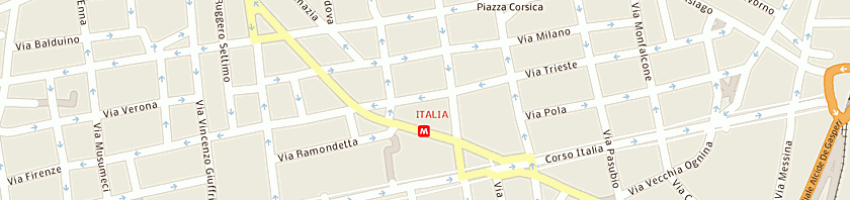 Mappa della impresa perna giuseppina a CATANIA