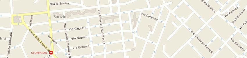 Mappa della impresa pavone lorenzo a CATANIA