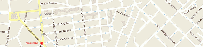 Mappa della impresa antonio a CATANIA