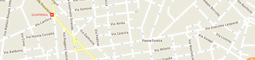 Mappa della impresa a b zeta srl a CATANIA