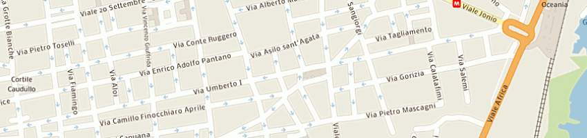 Mappa della impresa tipografia-litografia enrico sgroi di adriana sgro a CATANIA