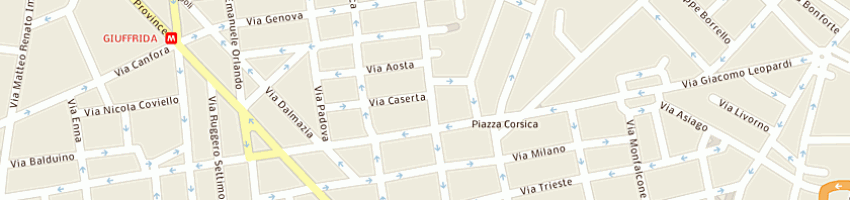 Mappa della impresa linea spa a CATANIA
