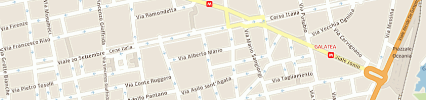 Mappa della impresa remedia srl a CATANIA