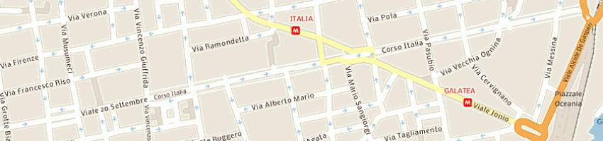Mappa della impresa riolo agata a CATANIA