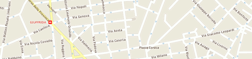 Mappa della impresa la toti motor srl a CATANIA