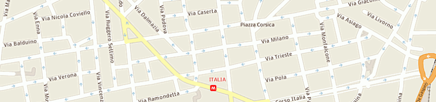 Mappa della impresa messina domenico a CATANIA